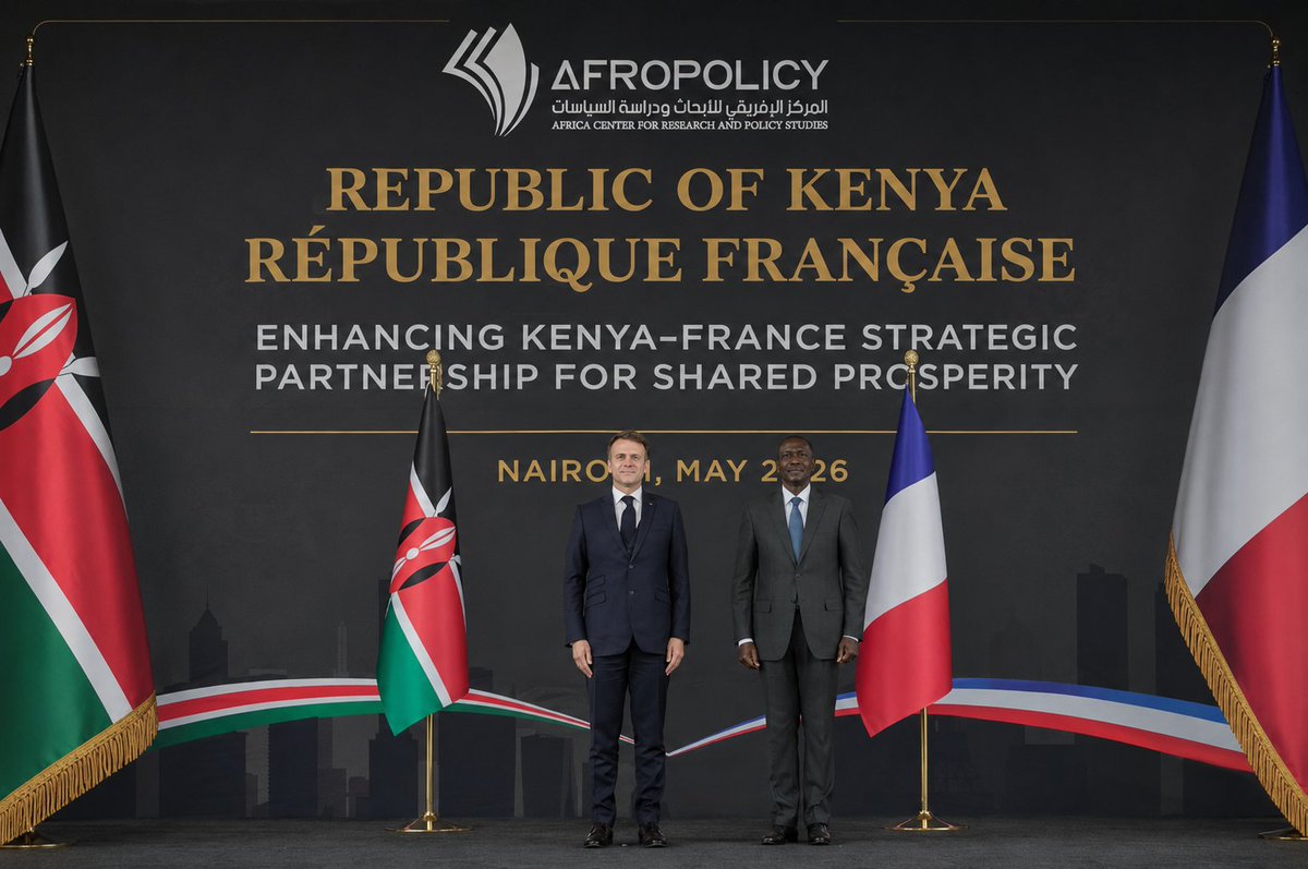 Afro_policy's tweet photo. 🌍 قمة «أفريقيا نحو الأمام» (Africa Forward).. هل تعيد فرنسا صياغة نفوذها في إفريقيا؟

🔗 اقرأ التحليل الكامل:
https://t.co/ENxoQlQTXK

#أفريقيا #فرنسا #كينيا #إفريقيا_وفرنسا #AfricaForward #Afropolic https://t.co/tAu854r7OT