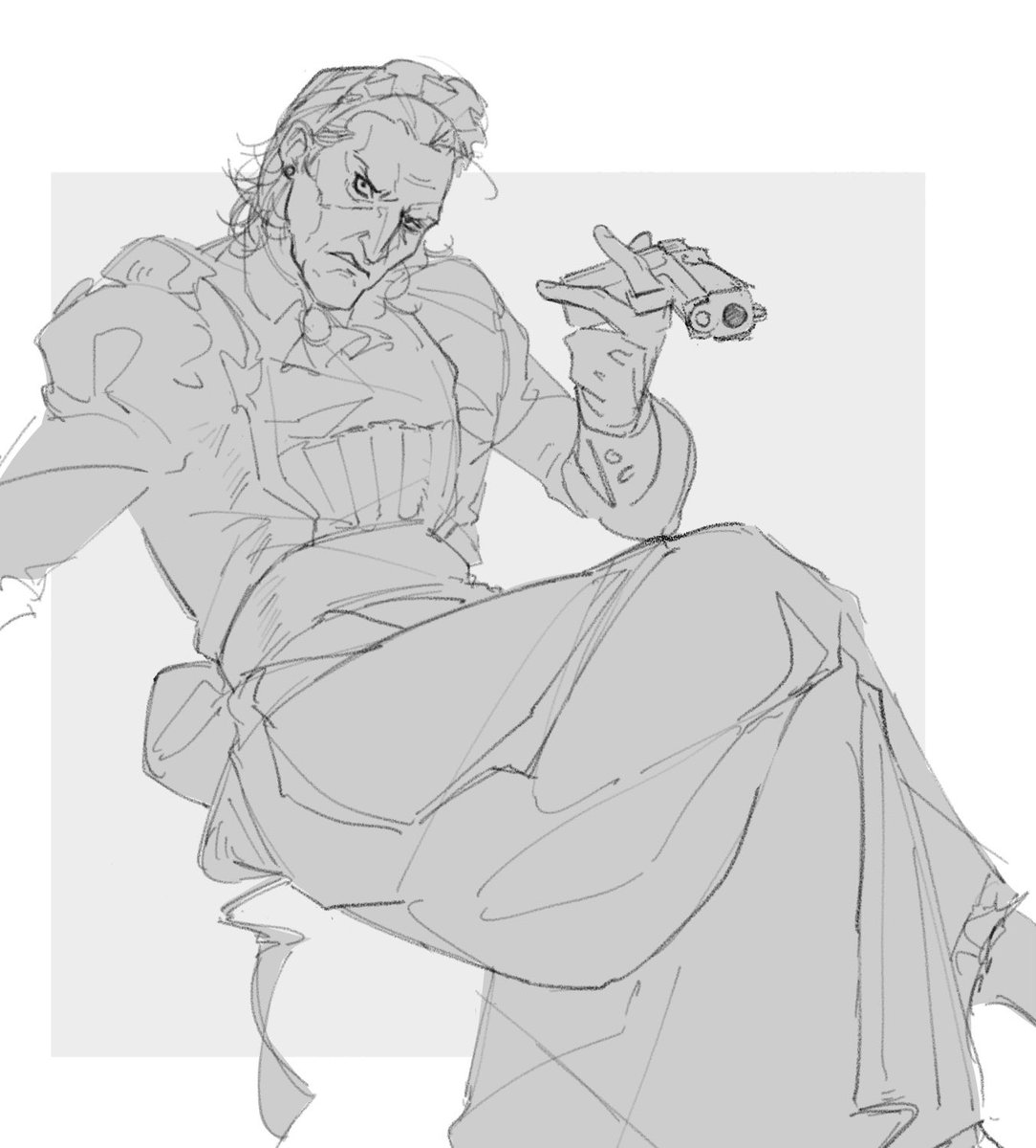 tunasmess's tweet photo. maidfred sketch because i missed maid day (again) https://t.co/KtZqTPENij
