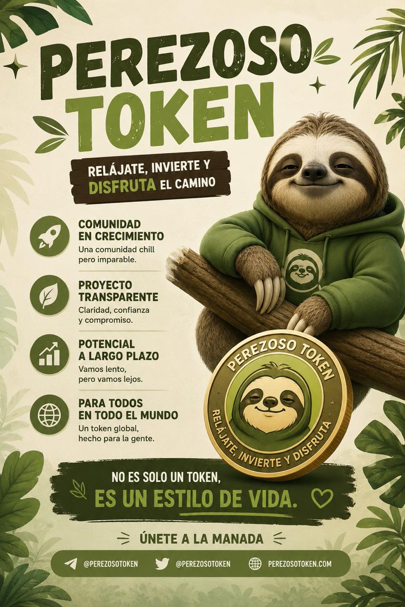 euclidesgl's tweet photo. @CryptoThro Si, incluyan en esa lista a Perezoso @Perezosotoken https://t.co/P8QC4Xs2sQ