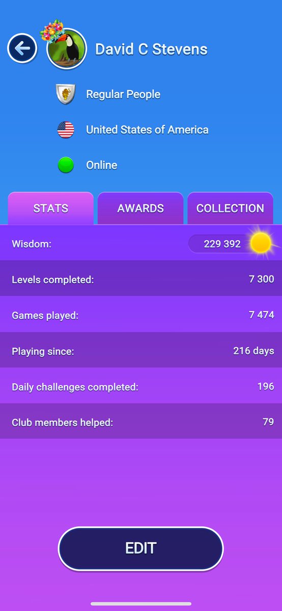 dcms61's tweet photo. After playing Mahjong Club for 216 days, I finally made it to level 7300! https://t.co/DgA6OVZn89