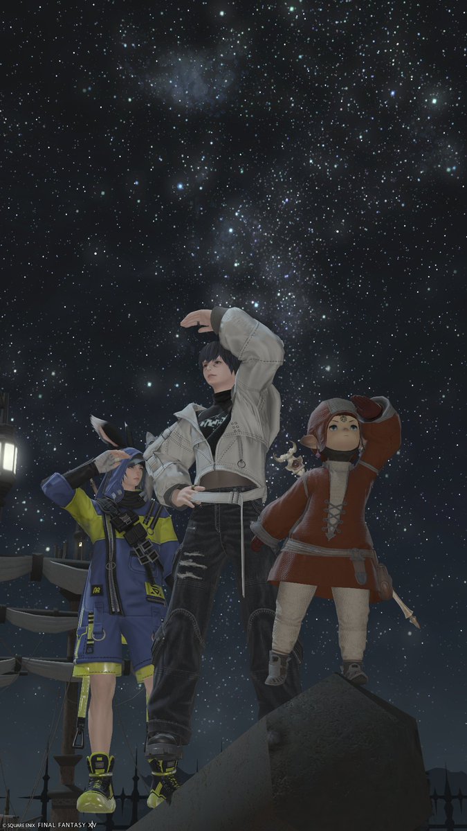 LightCycle_game's tweet photo. 昨日リア友とリムサで撮ったSSが良すぎたので https://t.co/etEU5qF0LL