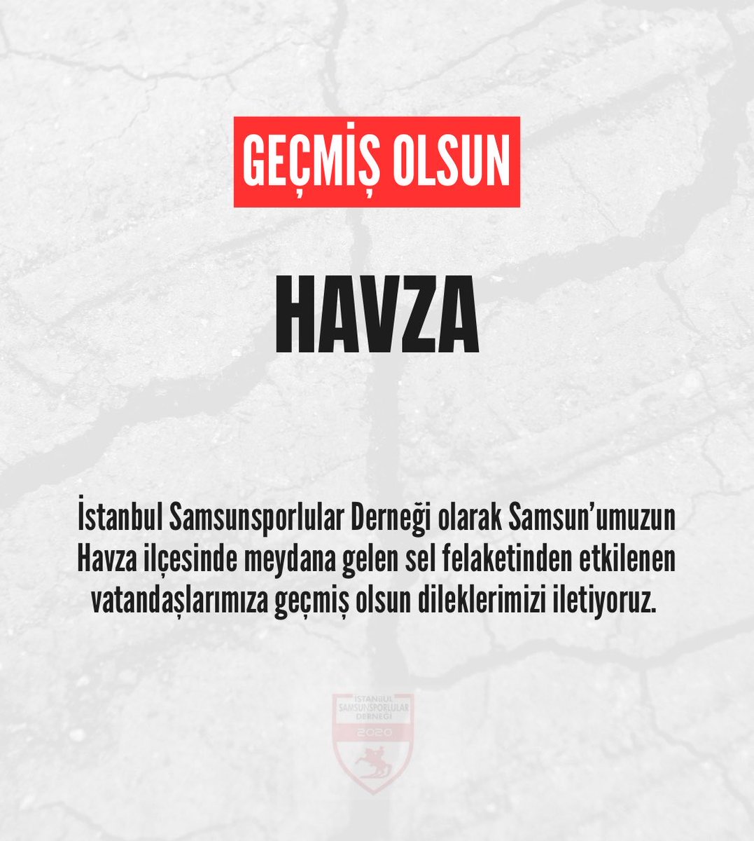 isamder's tweet photo. Geçmiş Olsun Havza 🖤 https://t.co/D4ppwFYdaA