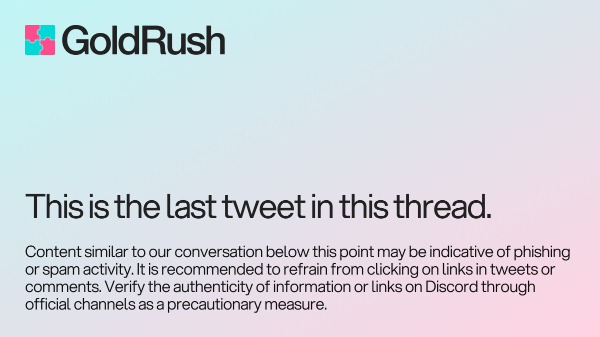 GoldRush - powered by Covalent tweet media