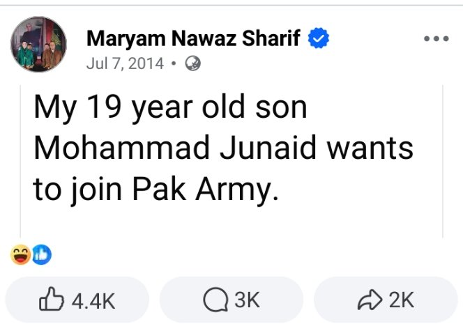 shabirk804's tweet photo. پھر  جنید کی خواہش پر پورے خاندان نے آرمی جوائن کرلی https://t.co/ecacVedmMF