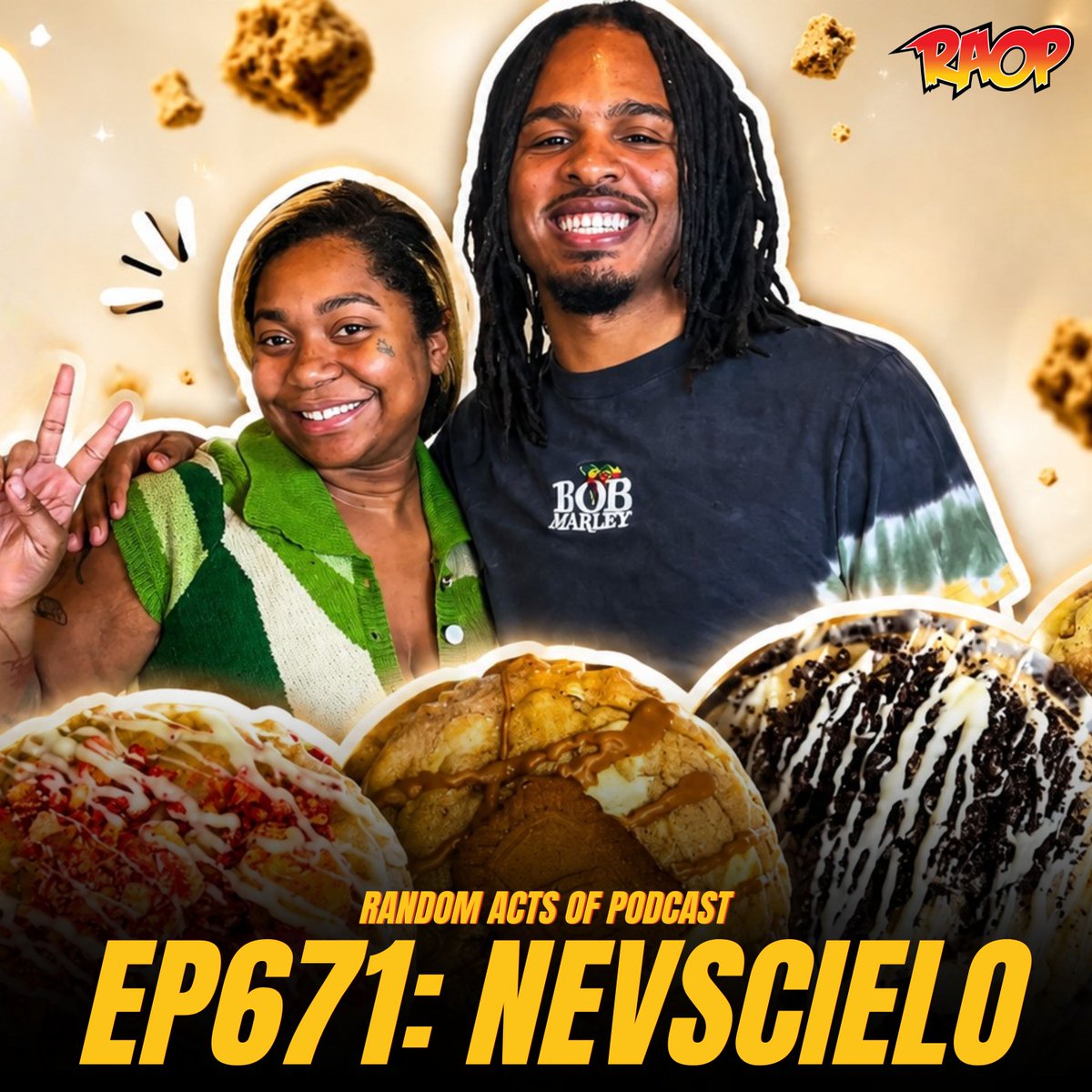 RAOPODCAST's tweet photo. [NEW EPISODE] RAOP EPISODE 671: NEVSCIELO 
🎙️AUDIO: https://t.co/PnBGEdyHxq
📹VIDEO: https://t.co/sLG1H6yLkr https://t.co/1J0VlOqEFV