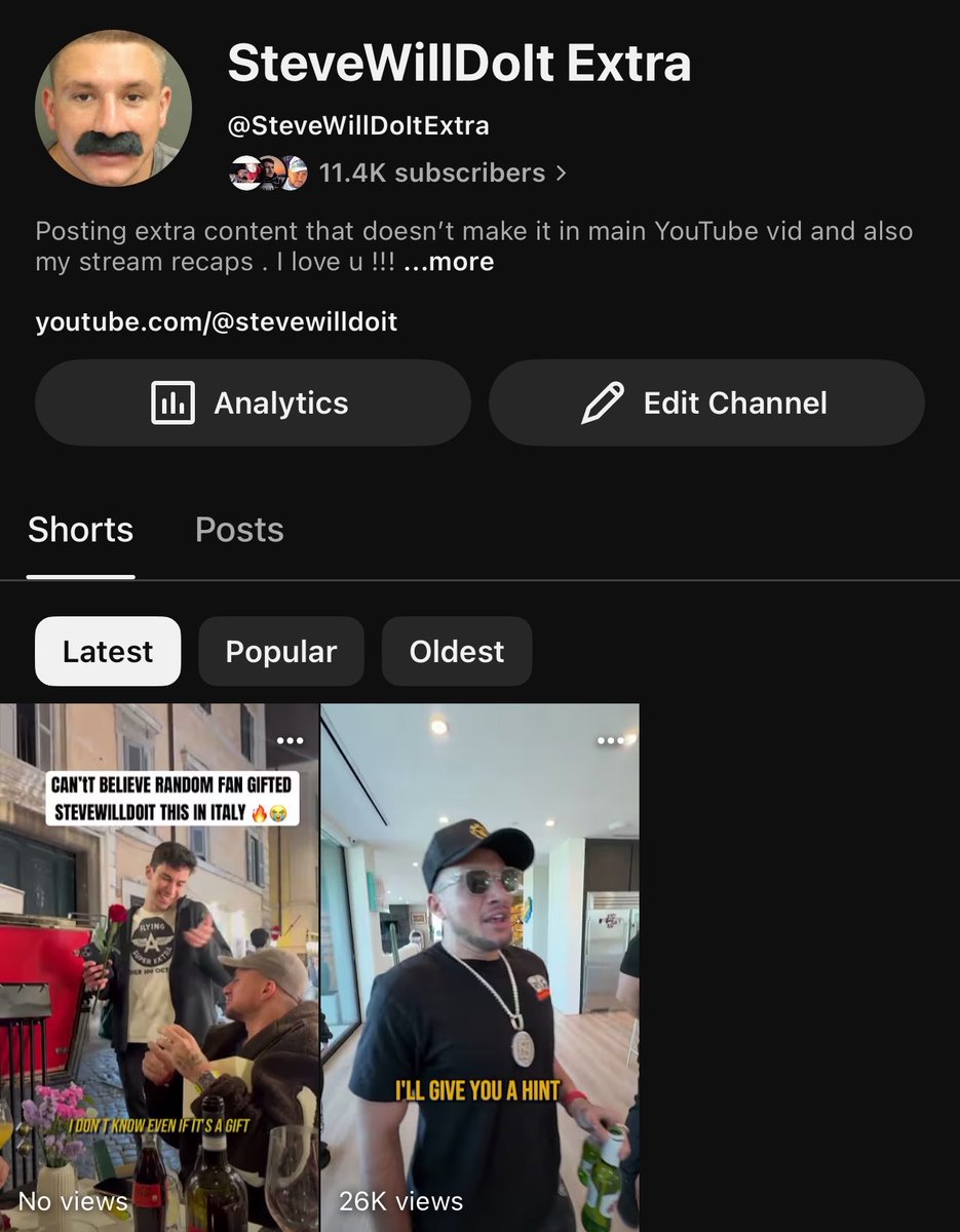 Steve Will Do It tweet media