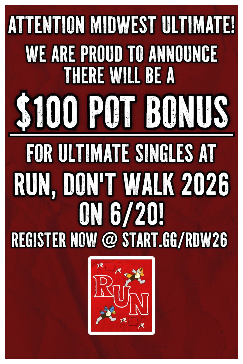 Run, Don't Walk 2026 - Jun 20th! tweet media