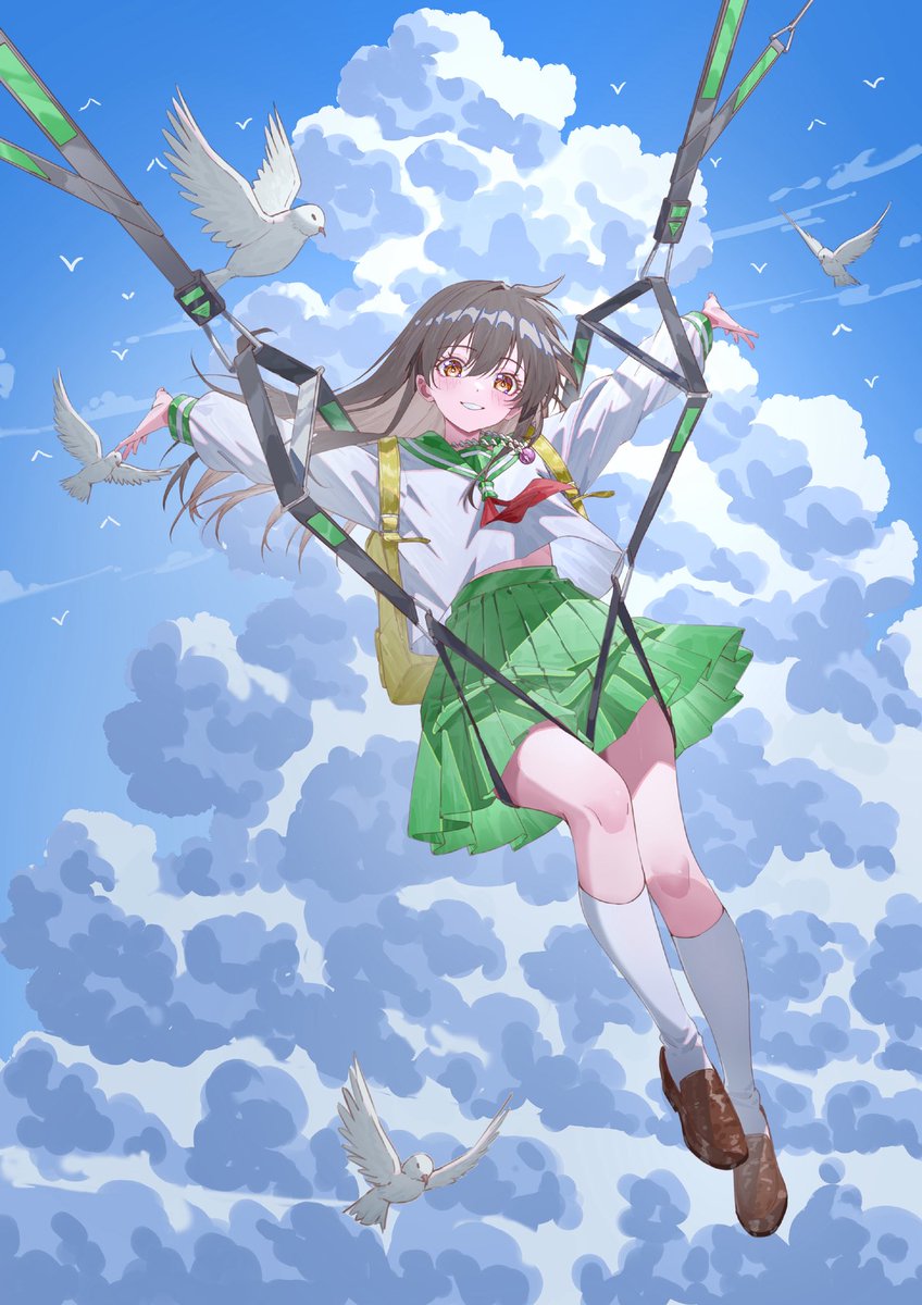 AFK0507's tweet photo. Fasten your parachute cords and face the clouds. The world has endowed you with the courage to measure the skies and the earth.
Licensed by soo0soo on Sina Weibo
#kagome #inuyasha #日暮かごめ #犬夜叉 https://t.co/dGyZFxxuPF