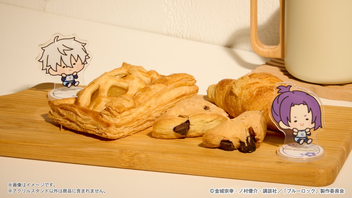nmahoppe's tweet photo. ／
📢ファミリーマートで販売中！
#ブルーロック × #んまほっぺ
ミニアクリルスタンド Vol.2（全6種）
＼

一緒に食べたもの・食べたいもの があれば
リプライで教えてね🍴

詳細はこちらから👇
🔗https://t.co/W9laBUmza0

※在庫状況は店舗により異なります。あらかじめご了承ください。

#エゴい https://t.co/e4aft9un3T