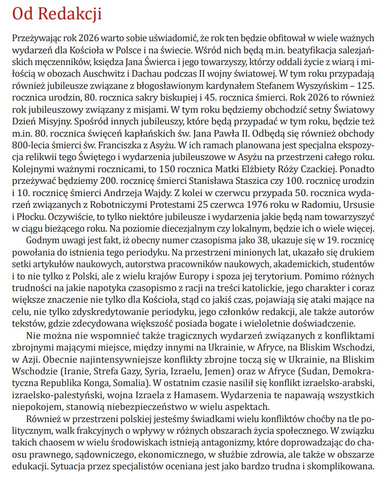 instpustynnego's tweet photo. Czas na lekturę najnowszego numeru PedKatu. Na pierwszy ogień idzie oczywiście przepiękny wstęp napisany przez x. Zimnego. Podkreśla on, że strona czasopisma to kompletny, odrębny byt od czasopisma "Pedagogika Katolicka." z innym zespołem redakcyjnym. xD https://t.co/wH3qvbPu6V