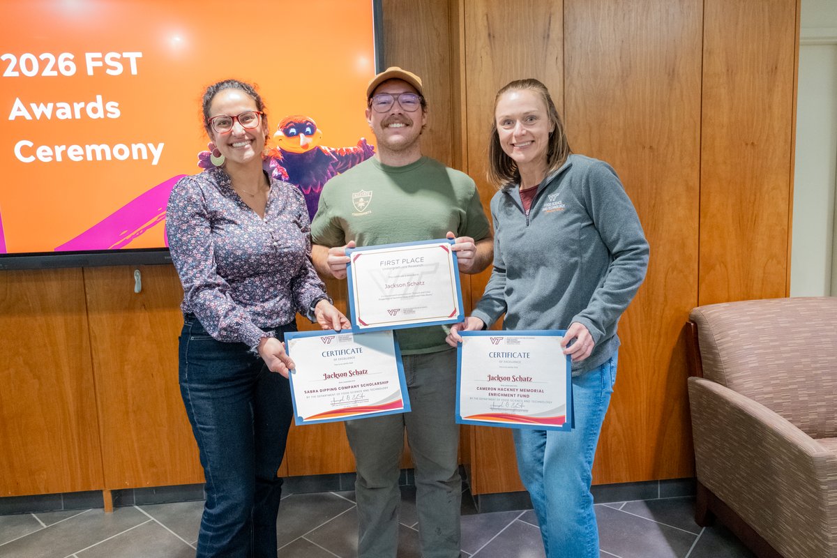 Virginia Tech Food Science & Technology Department tweet media