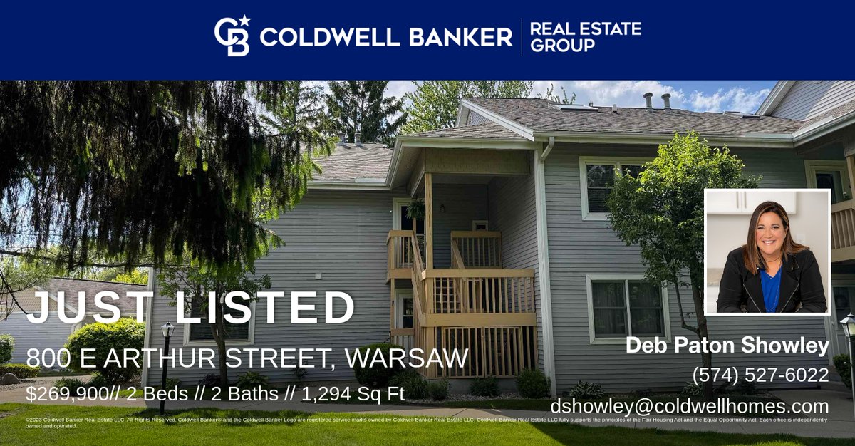 debpatonshowley's tweet photo. 📍 Just Listed 📍 Take a look at this fantastic new property that just hit the market located at 800 E Arthur Street in Warsaw. Reach out here or at (574) 527-6022 for more information

@DebPatonShowley https://t.co/0Q8NBoi61V https://t.co/VidxI1gIZd