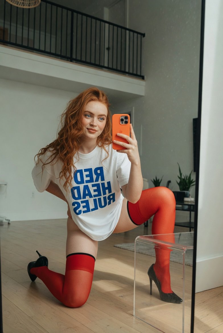 DrawTaboo's tweet photo. red 
head 
rules?

#SadieSink https://t.co/6ibtwtRTbD