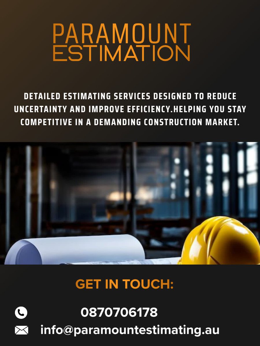 Paramount Estimating (@AUEstimator) / Posts / X