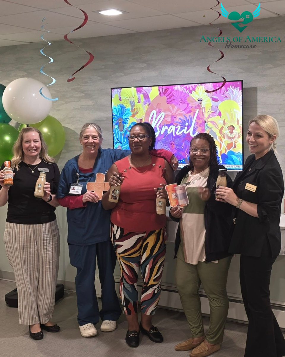 AngelsofAHC's tweet photo. Honored to celebrate Nurses Week with the wonderful team at Cambridge Rehabilitation in New Jersey. 🩵💚🩺

#NursesWeek #HealthcareHeroes #AngelsOfAmericaHomeCare #NewJersey #HomeCare #Nurse #SeniorCare #PersonalCare https://t.co/JIDP4SUpb3