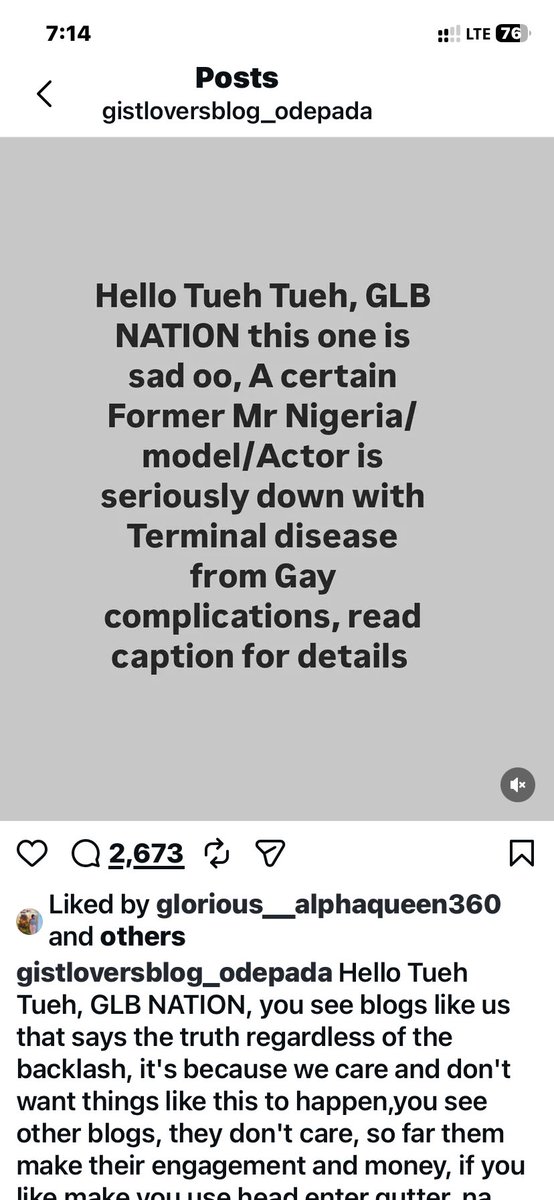 QueeinJ's tweet photo. Gistlover talked about Alex having anal cancer since 23rd May, 2025. Shim claimed that Alex is suffering from terminal illness that arose from complications of gay activities and anal decay. Only a phool can doubt gistlover’s gist. RIP Alex Ekubo, nwoke oma 🙏🏾

Anal cancer is primarily caused by long-term infection with the Human Papillomavirus (HPV), which accounts for over 90% of cases. The virus causes genetic mutations in anal cells, causing them to grow uncontrollably. Key risk factors include having high-risk HPV strains (especially HPV-16), receptive anal sex, having multiple sexual partners, smoking, and having a weakened immune system (e.g., from HIV).