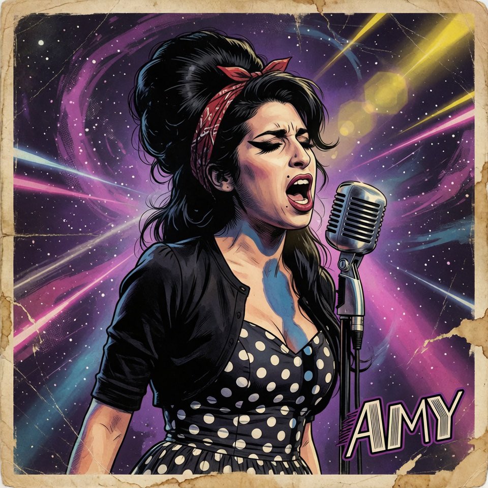 pculturejunkie's tweet photo. 🕯️ Gone but never forgotten.  

Legend Series 🎸  

Today’s spotlight: (Amy Winehouse)  

What’s your all-time favourite track by them? 👇  

#MusicLegends #GoneButNotForgotten #NowPlaying #RockLegends #MusicLovers #LegendSeries https://t.co/tbzkUfcVbC
