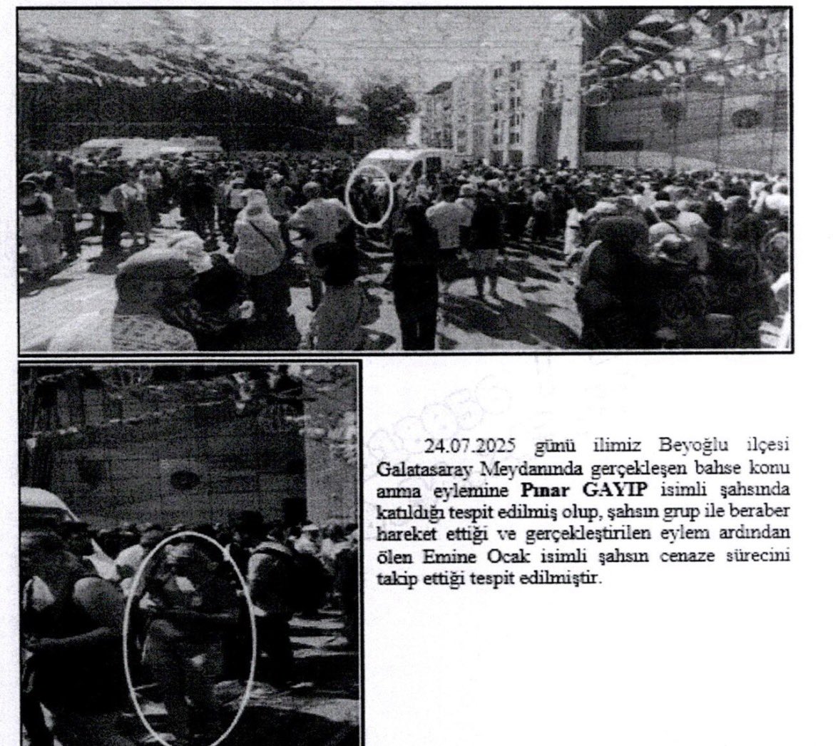 EzilenlerinnHB's tweet photo. ETHA editörü Pınar Gayıp ve gazeteciler, takip ettikleri haberlerden, haber için gittikleri yerlerden üretilen ‘suç’lamalarla #100GündürTutsaklar 

‘Halkı yanıltıcı bilgi yayma’ya karşı gerçeğin peşinde koşan gazetecilere ses olalım! https://t.co/D6VwM0Ee4g