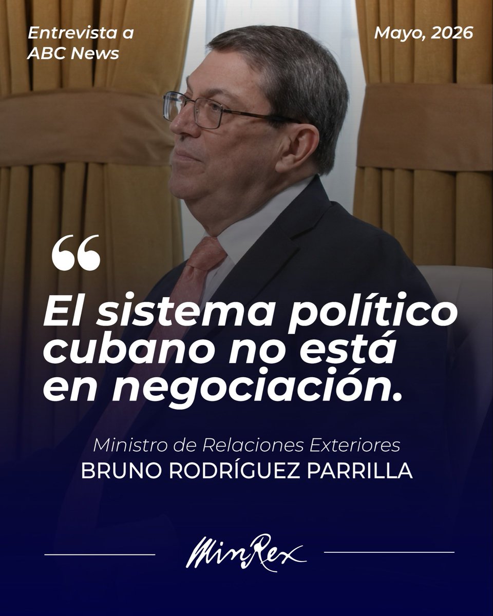 Cancillería de Cuba tweet media