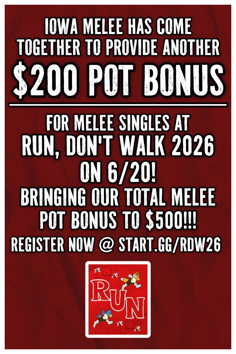 Run, Don't Walk 2026 - Jun 20th! tweet media