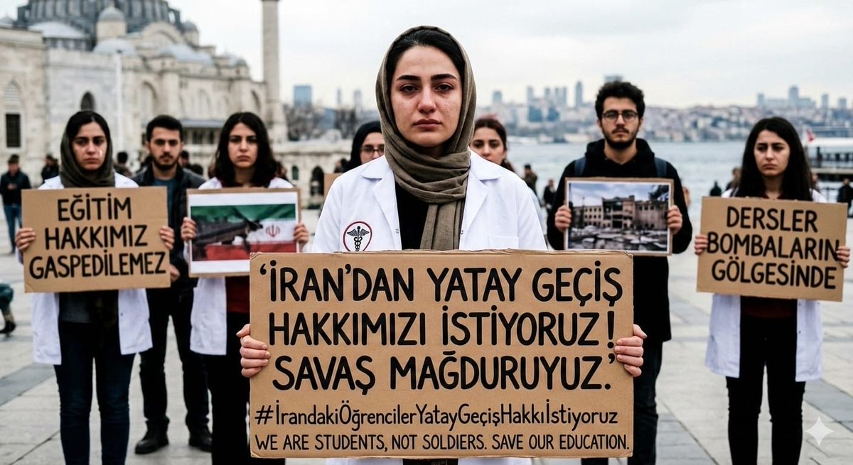 Beyzasahw's tweet photo. İnternetsiz, savaş tehditleri ile dolu bir ülkede yabancı öğrenciler olarak güvende hissetmiyoruz. Sürdürülebilir bir eğitim alamıyoruz. Aynı karanlığın içerisine girmek istemiyoruz #YÖKSesVer @YuksekogretimK @erolozvar https://t.co/bvj7OK7B3y