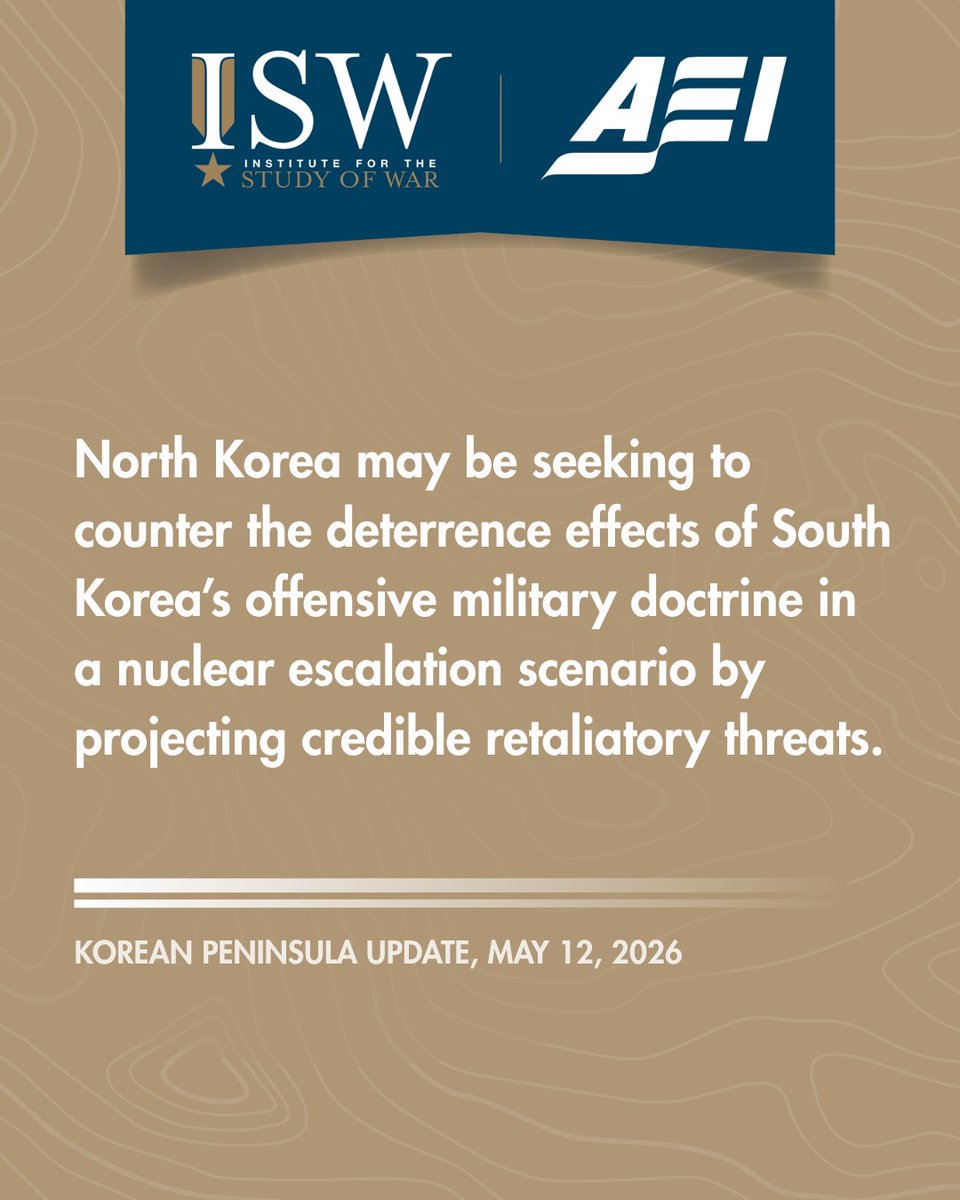 Institute for the Study of War tweet media