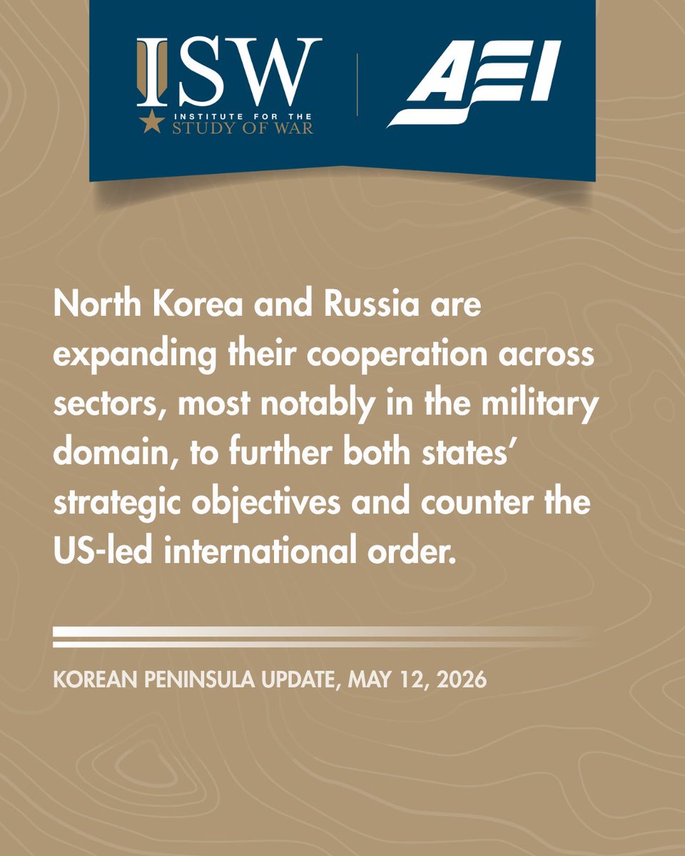 Institute for the Study of War tweet media
