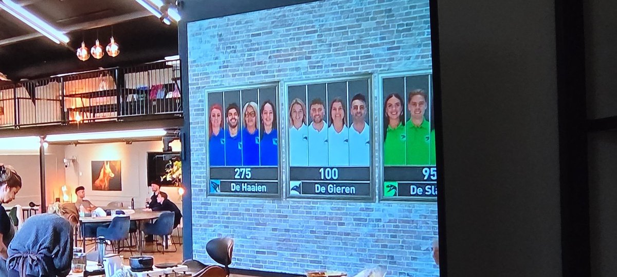 bartesvdl's tweet photo. Hahaha alle punten van het spel staan al op het bord. #debondgenoten #bondgenoten https://t.co/AoQexMj9F6
