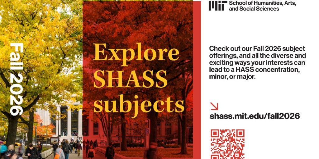 MIT School of Humanities, Arts and Social Sciences tweet media