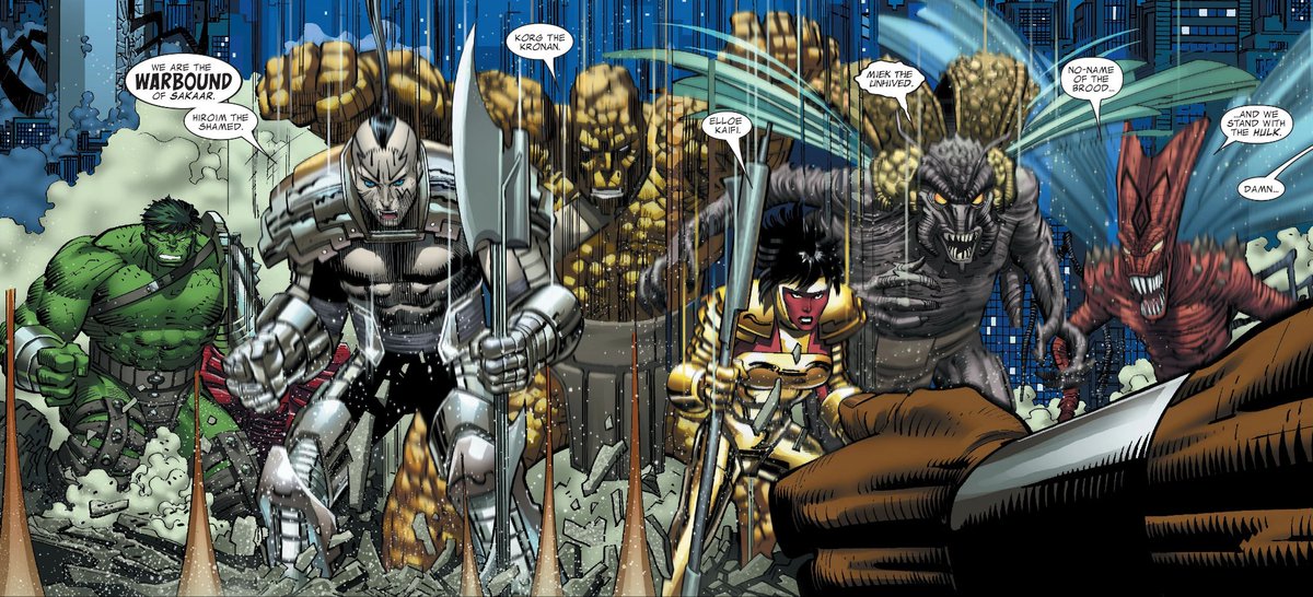 SONOFGAMMA's tweet photo. // SL group thing that's basically Hulk forming a new #WARBOUND https://t.co/3sfLn0N3HR