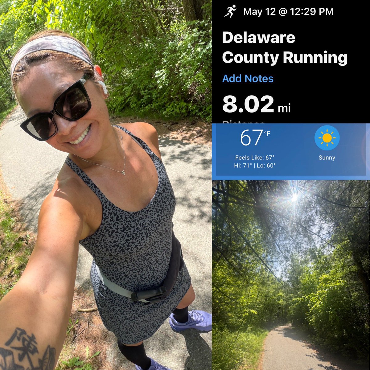 asianposh2022's tweet photo. It’s a BEAUTIFUL Tuesday! Get out there! 🏃‍♀️#8miles #thankyouJesus https://t.co/Q4KE7shQKp