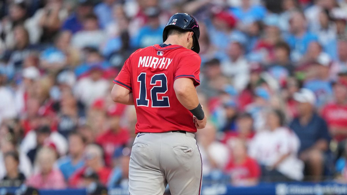 HouseHankBuilt's tweet photo. Braves catcher Sean Murphy is disappointingly headed to the 10-day IL with a fractured left middle finger. https://t.co/VRudfGVkfA