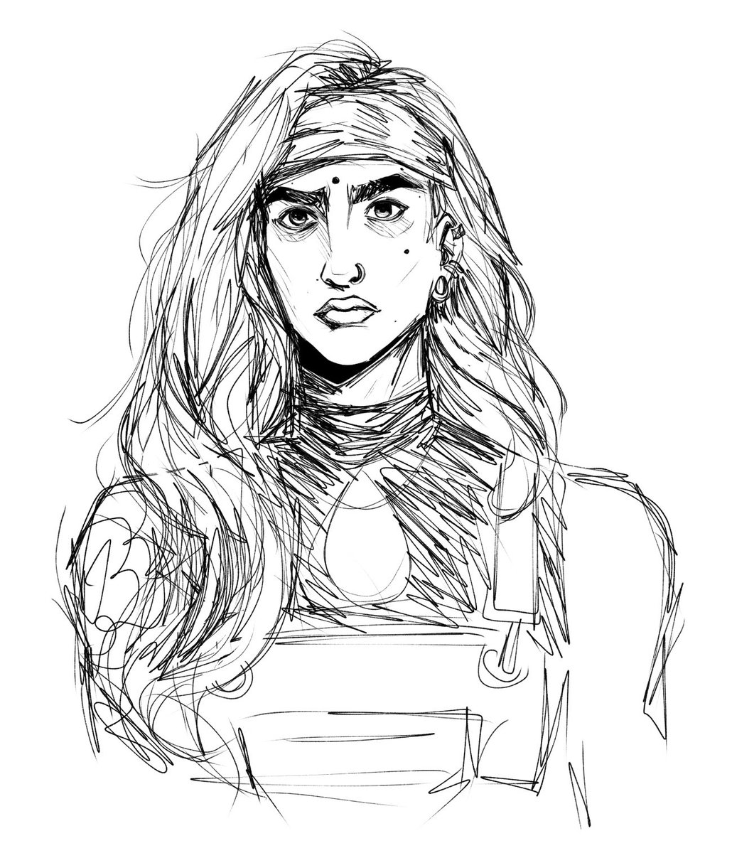 ZipZedZiltch's tweet photo. Sketch before work cuz I haven’t drawn in forever https://t.co/HWIFdMpxwW