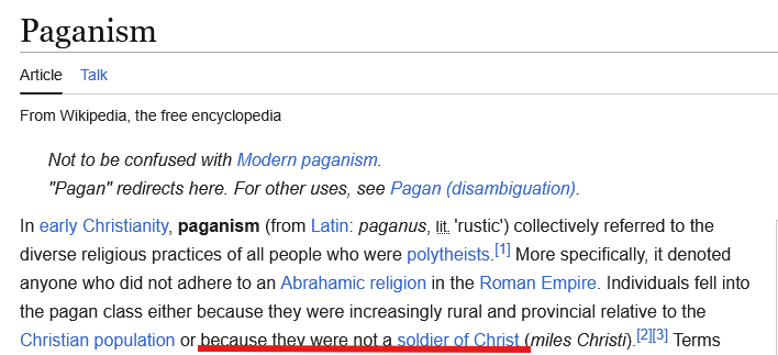 KOJapologetics's tweet photo. @LamaLanas @trader1sz we invented the word pagan to describe you stonelicking morons lmaooo, imagine being so stupid you tell the people that invented the word as religous term to not use it , this is why you're inbred pagan , Islam larps as a abrahmic religion, ur just a inbred pagan cult https://t.co/mVDI8jZRu6