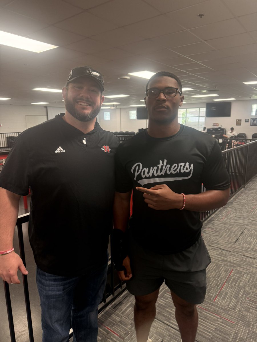 Jusss_bb's tweet photo. After a GREAT conversation with @CoachHam_NSU I am blessed to receive my first D1 Offer! God Bless! @TommyRybacki @NichollsState @stephonhuderson @kylercarter01 @IronPanthers_16  @MacCorleone74 https://t.co/P5tT3m2b43