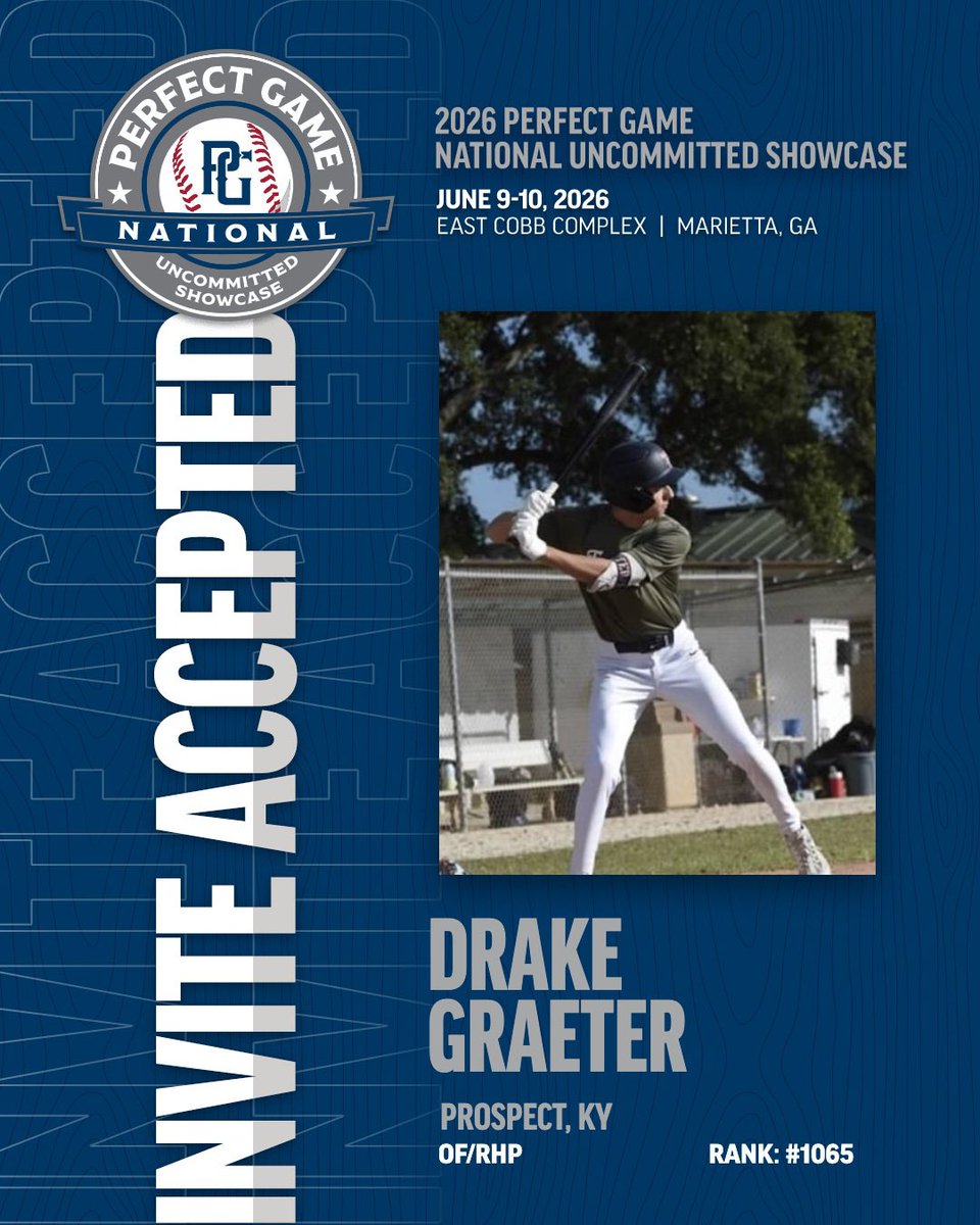 PG_OhioValley's tweet photo. 🚨INVITE ACCEPTED🚨

@Drake_Graeter is heading to the 2026 National Uncommitted Showcase ‼️ https://t.co/ExQRvmwBx9