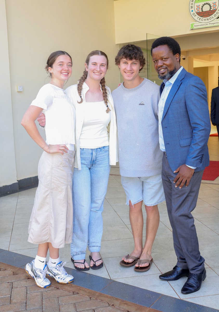 Obwavo's tweet photo. We welcomed students from Utah State University to @MurangaUni for a summer program at our department. Looking forward to a great session with Prof. @aggreywillis and the wonderful team from Utah. https://t.co/RKKBa6Ev7G