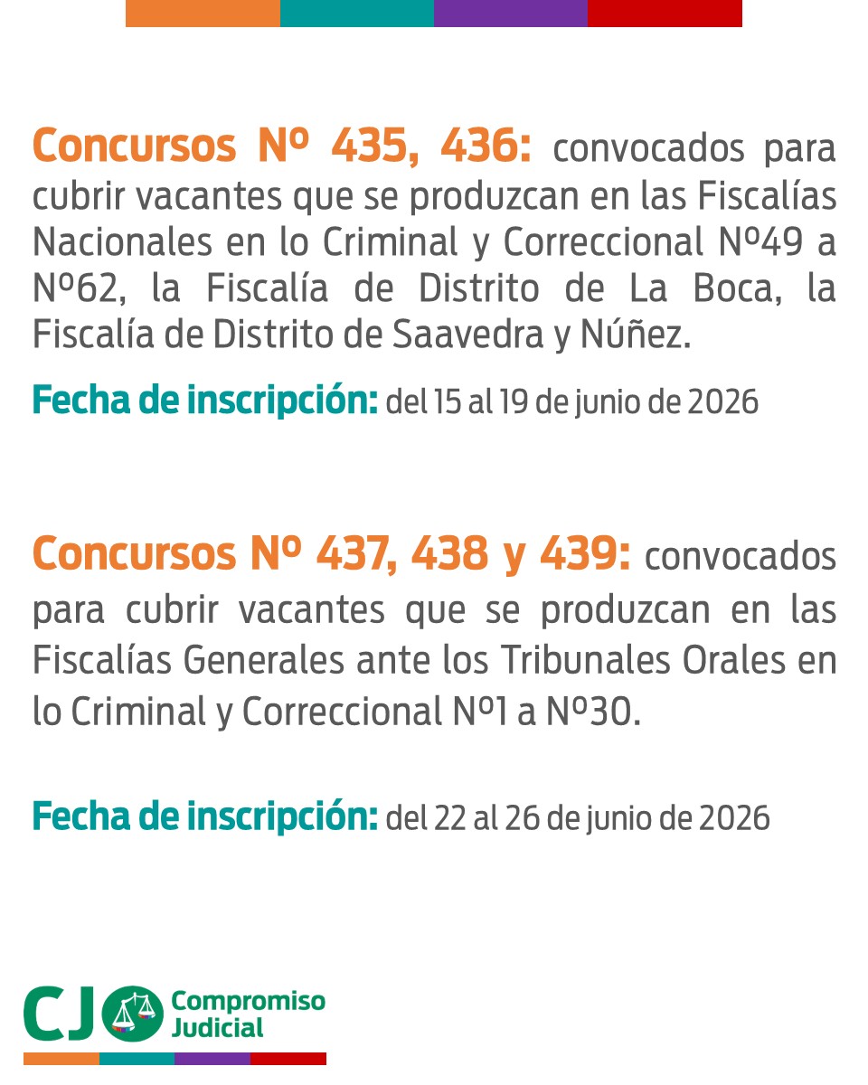 Compromiso Judicial tweet media