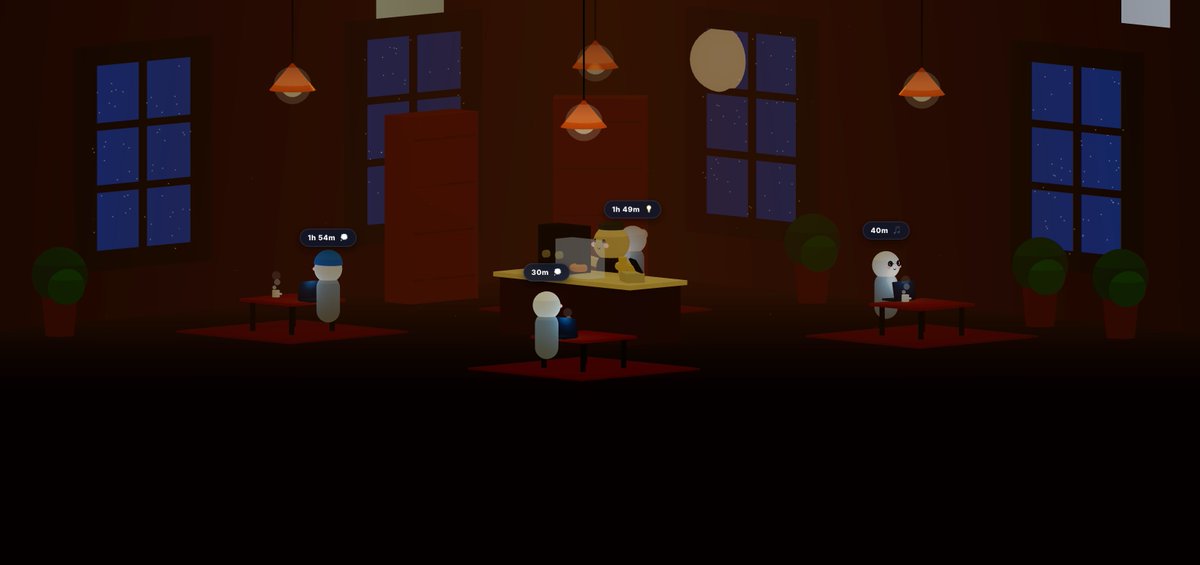 rishTwtz_'s tweet photo. Built some more features in https://t.co/GftJ1xJJ8x , a virtual study room with three scenarios with some friends and stop your distractions. 

My fav being the calm cafe, used threeJS for those models, plan is to let a group of friends study together.

wat do yall think? https://t.co/4JWALClT4H