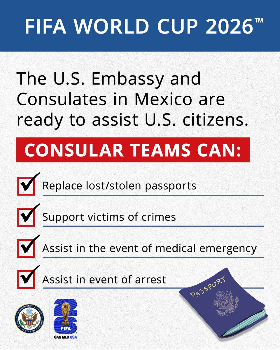 Embajada de EE.UU. en México tweet media