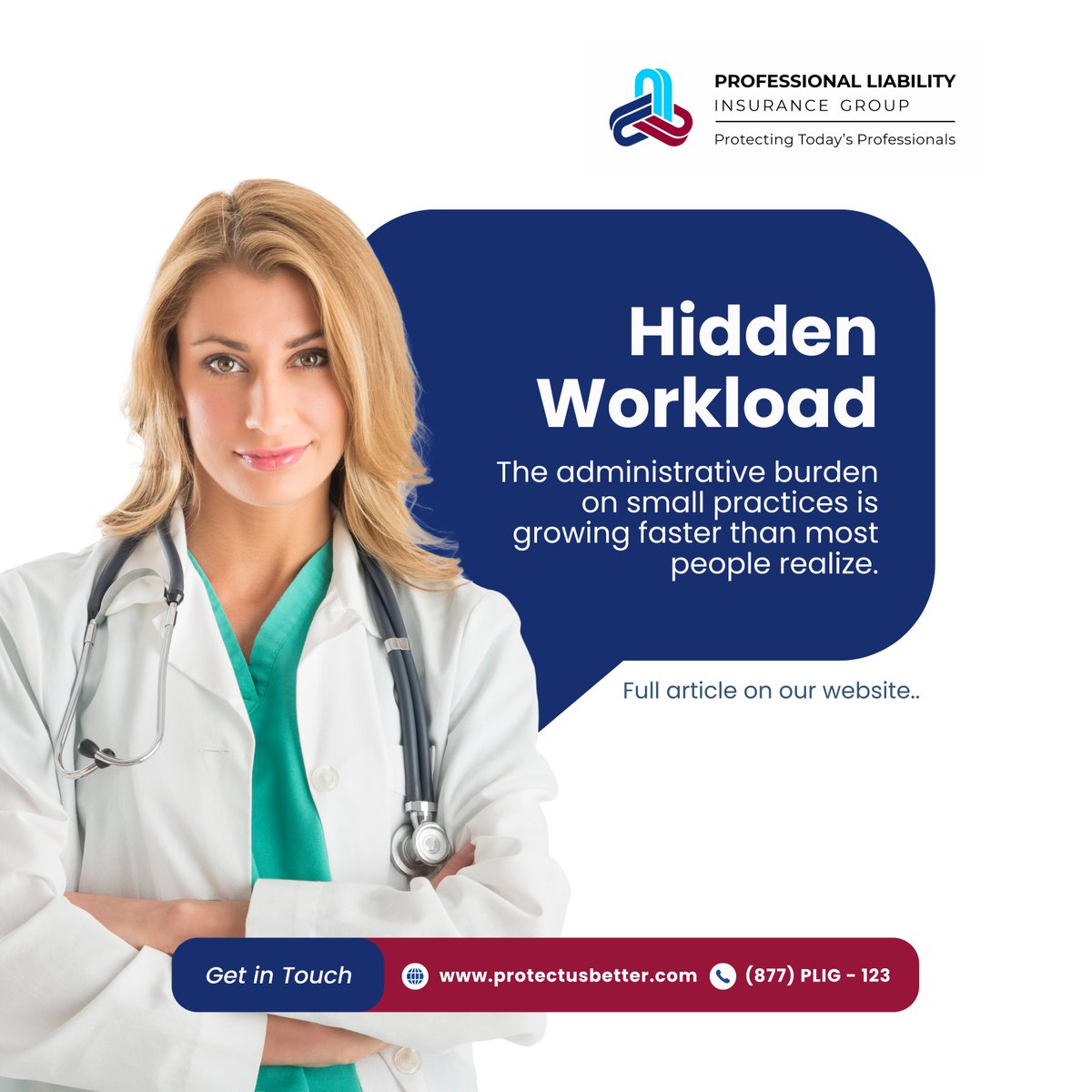 PLIG123's tweet photo. Small practices are managing more administrative work than ever before.

Over time, those hidden tasks create real operational strain behind patient care.

Read more: https://t.co/zTbKIFtoBb

#Healthcare #MedicalPractice https://t.co/aUekHoF560