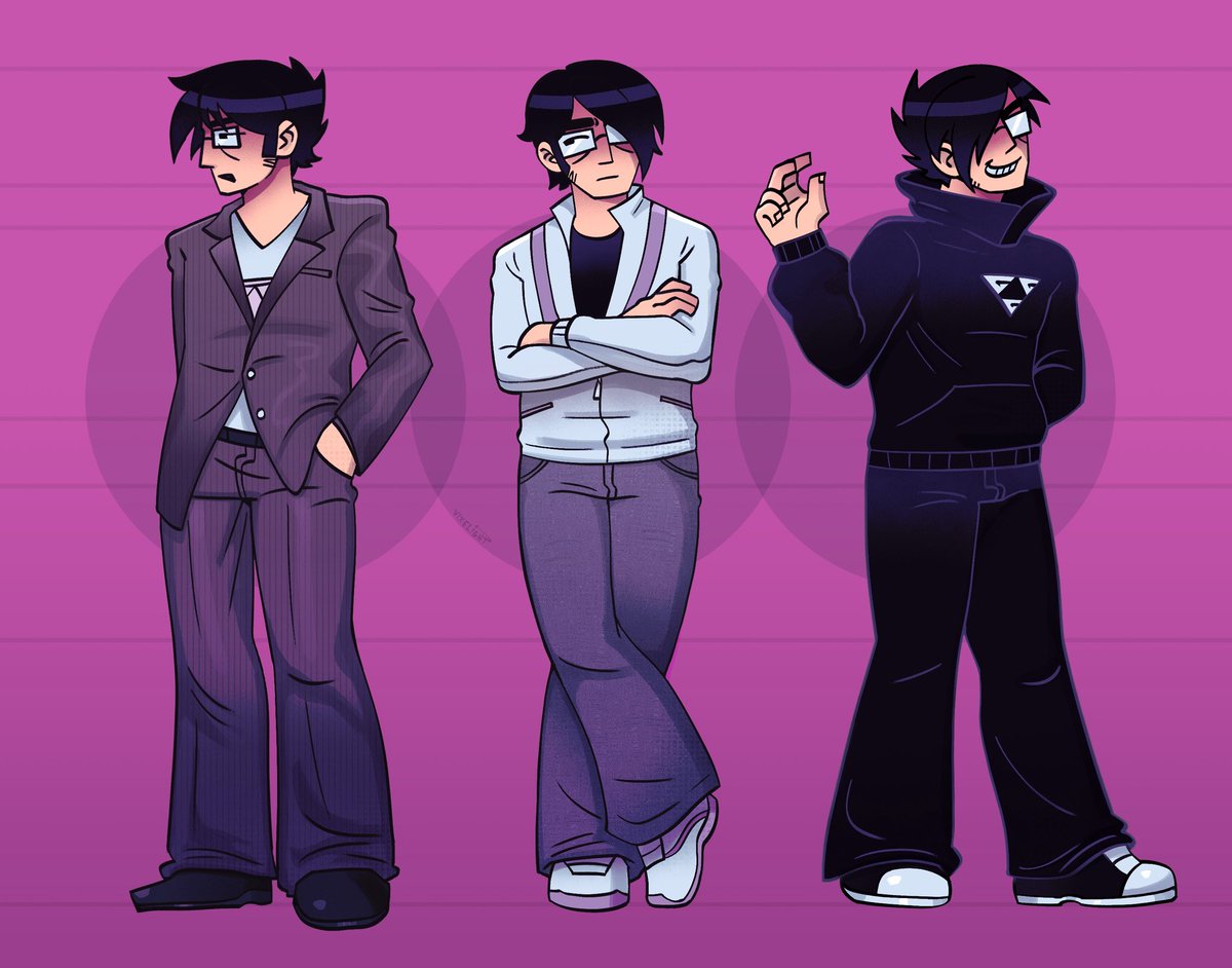 vixelight_'s tweet photo. Gideon’s outfits from volume 6 https://t.co/QVNDsN2C7p