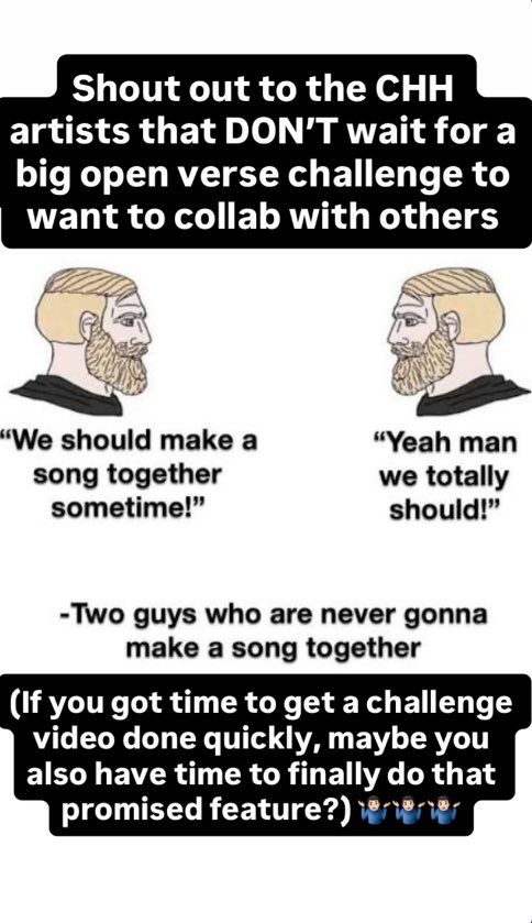 ageorge527's tweet photo. Too petty? 🤷🏻‍♂️I do love seeing the open verse challenge videos though 💯 https://t.co/3KE6g6NbS6