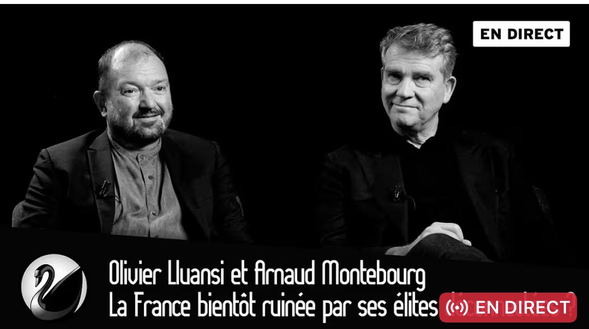 CaruanaJea17670's tweet photo. Magnifique émission sur le média Thinkerview via YouTube.... Olivier Lluansi et Arnaud Montebourg.... quelle bouffée d'énergie et  de souveraineté économique .... Merci à vous !!!! A voir et à revoir sans contrindications https://t.co/JiKllQll6z