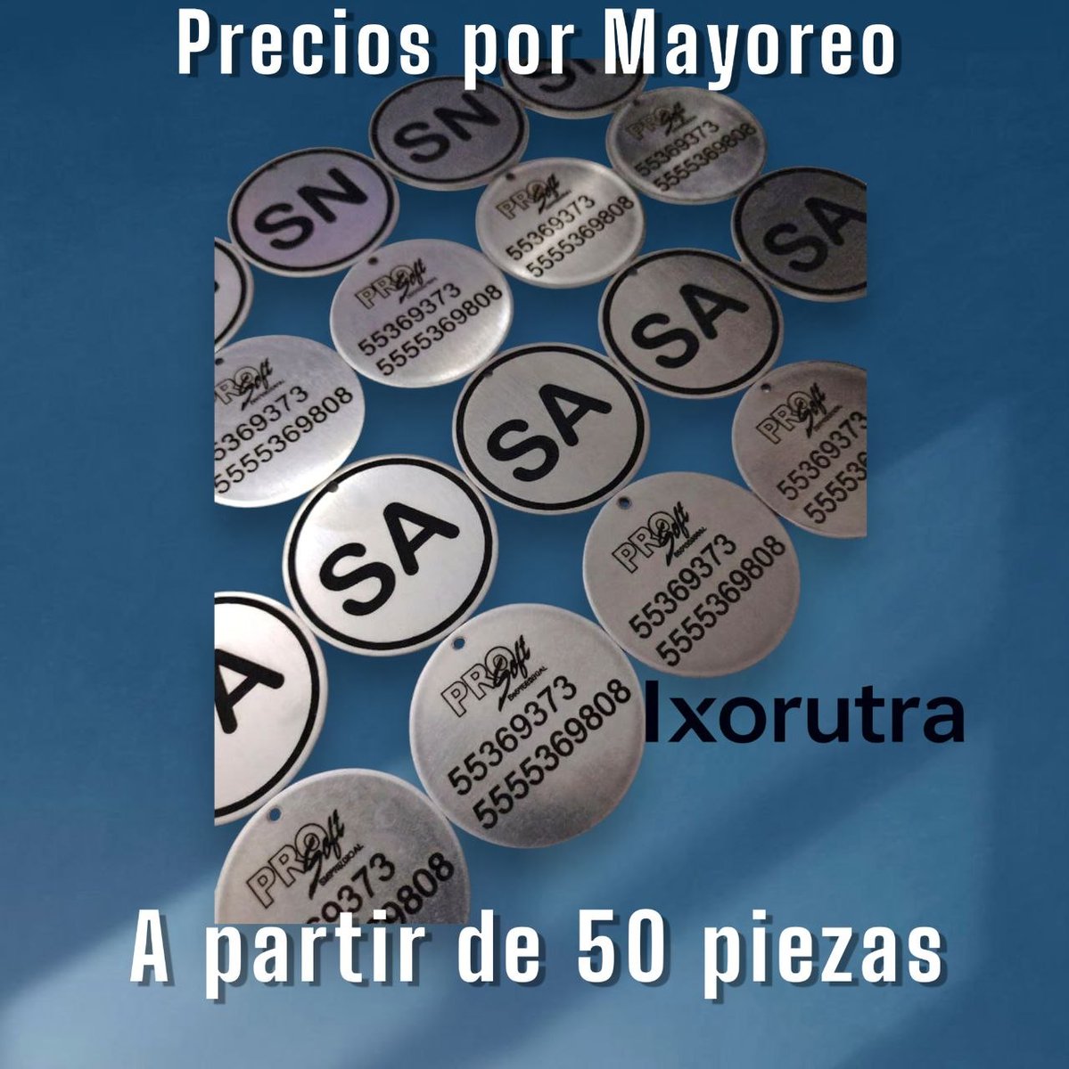 ixorutra1's tweet photo. - Trabajamos sobre pedido. Asegura la producción de tu lote personalizado
- Mándanos un mensaje directo para cotizar y comenzar a ensalzar tu marca.
¡Invierte en Inoxidable, es para toda la vida!
#cdmx #Edomex #emprendedoresmexico #CódigosQR #Merchandising #llaverospersonalizados https://t.co/tppLvvMlru
