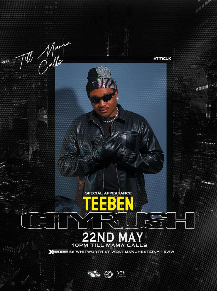 Teeben_TMU's tweet photo. Friday next week 📍 Manchester . “JEJE II” Premiere ⚡️https://t.co/qLs8jOmDs7 https://t.co/hPFfMAN2Mf
