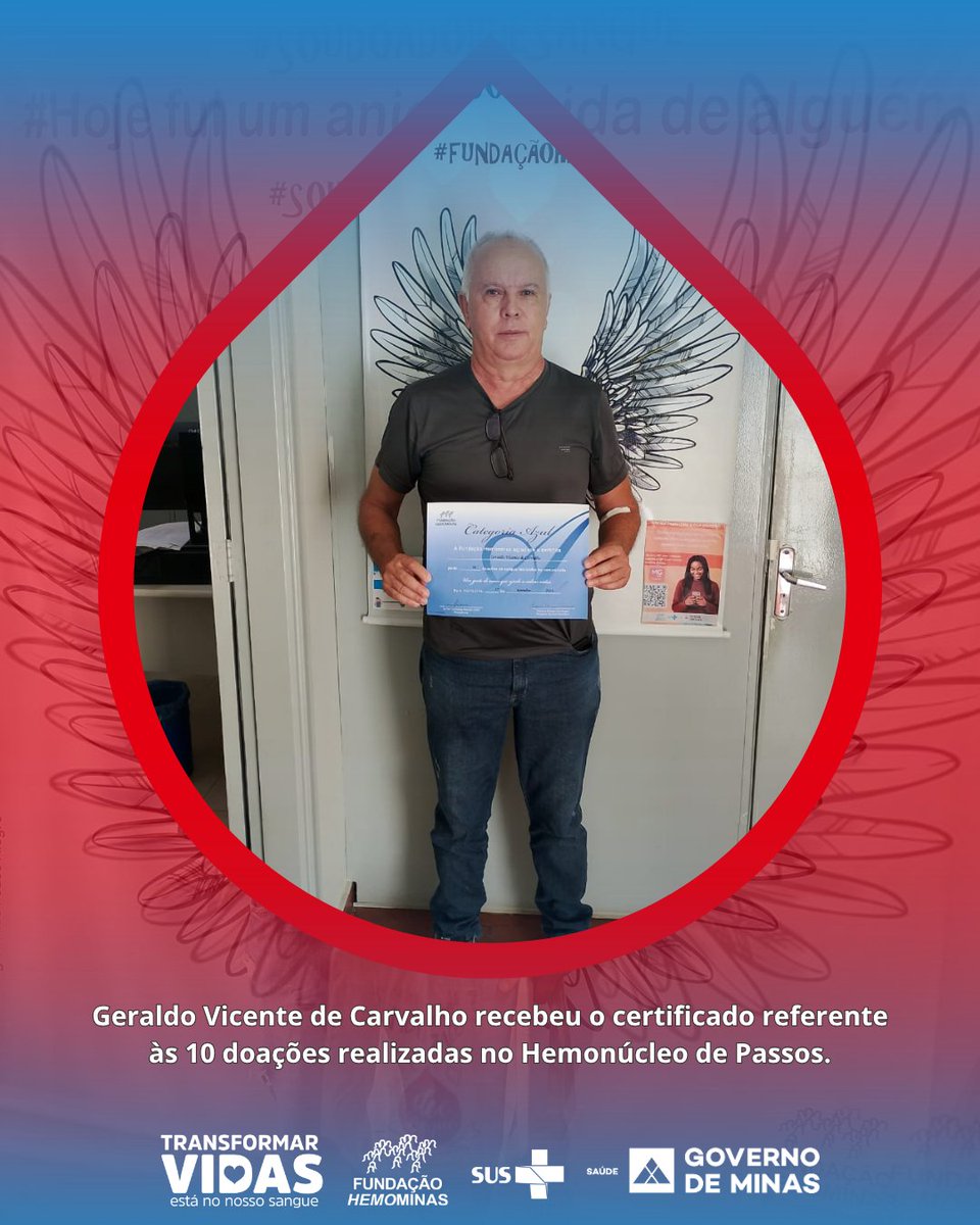 Fundação Hemominas tweet media