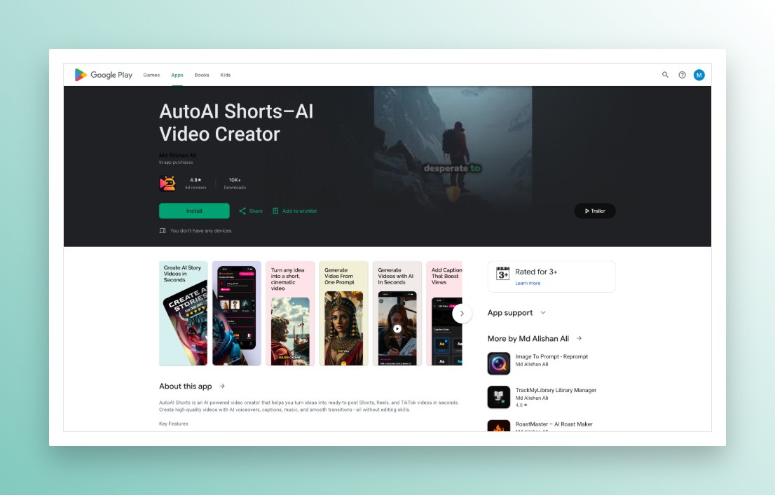 Alishan -AutoAiShorts.com tweet media