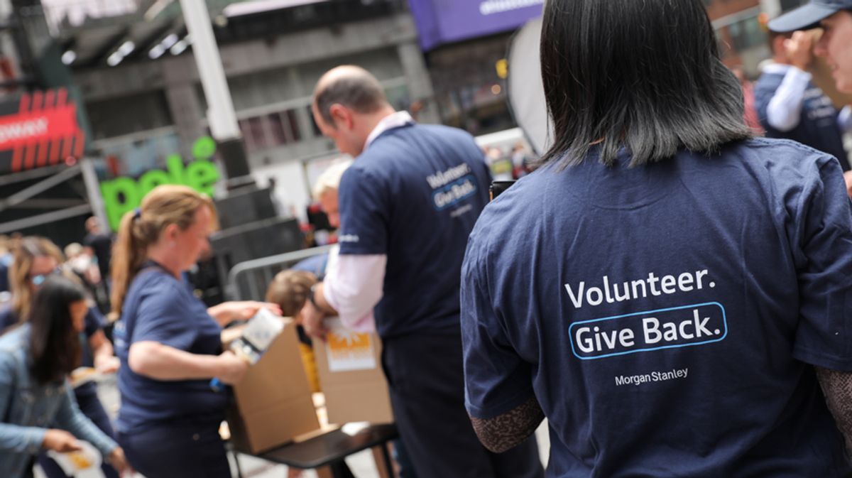 bobcormierMS's tweet photo. June marks Morgan Stanley's annual Global Volunteer Month. My colleagues and I are coming together to give back to our local communities. Proud to be a part of it! Learn more: https://t.co/kLrDiKoeCK https://t.co/1JYj4pHu0b