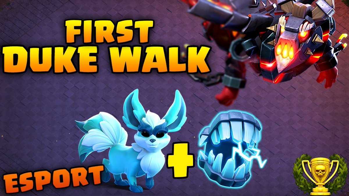 PsyDuke_CoC's tweet photo. DUKE WALK IS HERE! 👑🐉
​A brand new setup for Hydra attacks!

​📽️ First ever Esport Replays
🔗 Army Link included

​Watch here 👇
https://t.co/6eJJ2kF4vf

​#ClashOfClans #CoC #Esports #DukeWalk https://t.co/e19vDTPD2R
